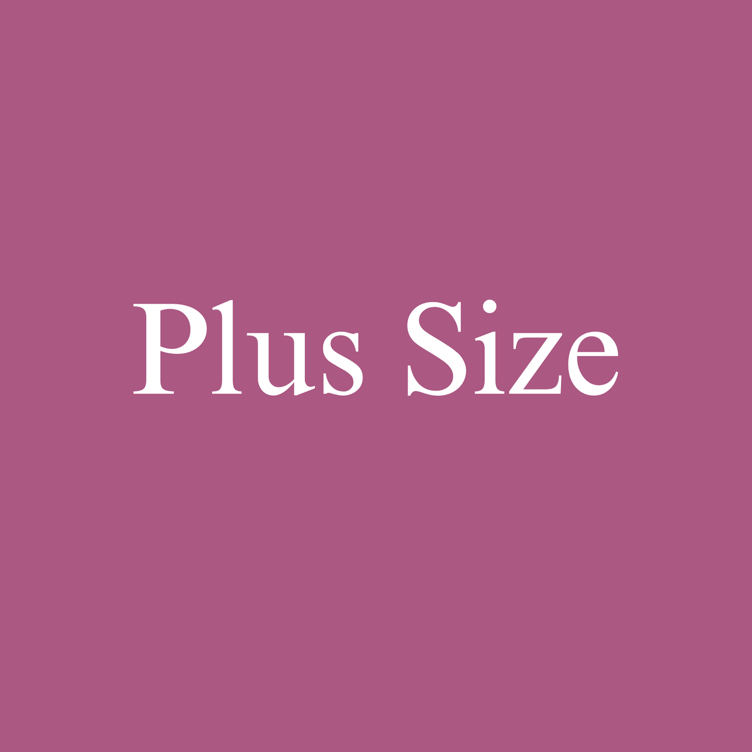 Plus Size