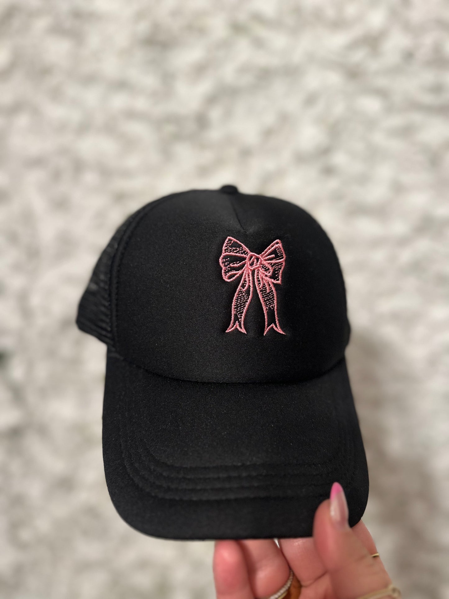 Coquette Bow Trucker Hat