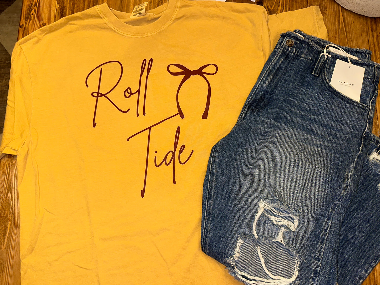 Roll Tide Bow Tee