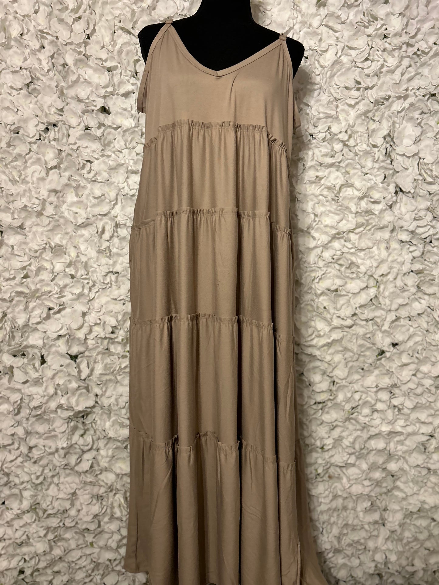 Willow Plus Ruffle Maxi Dress