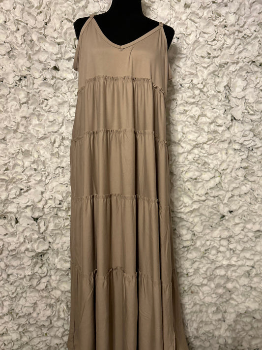 Willow Plus Ruffle Maxi Dress