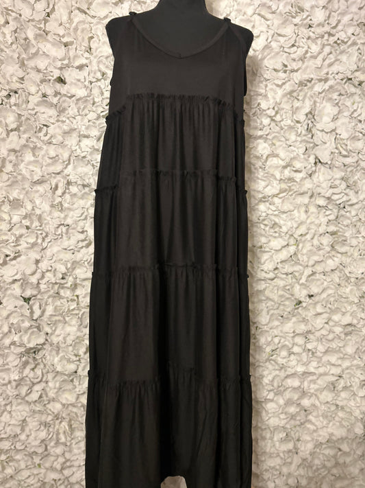 Vivienne Plus Ruffle Maxi Dress