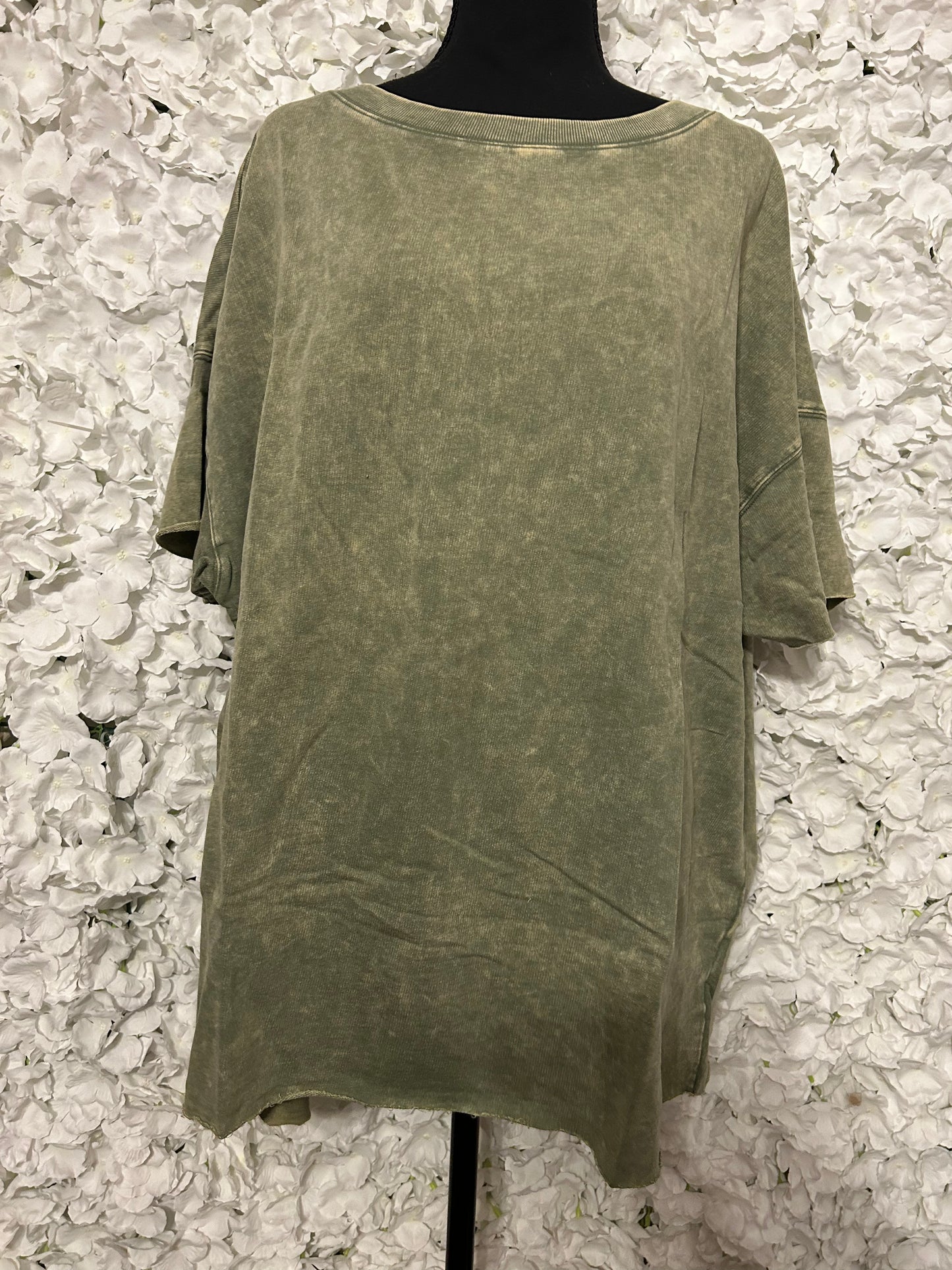 Quinn Plus Mineral Wash Tee