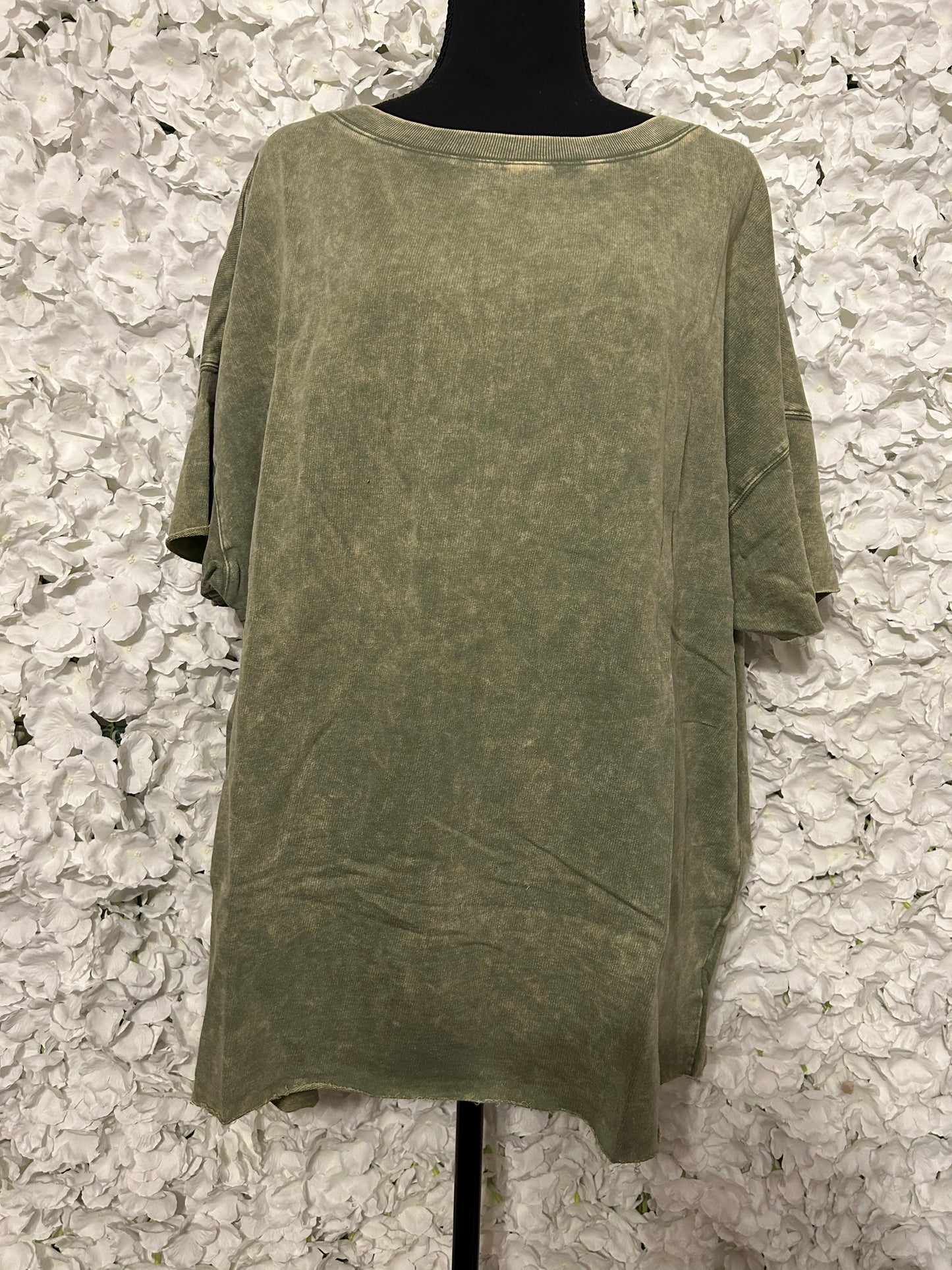 Quinn Plus Mineral Wash Tee