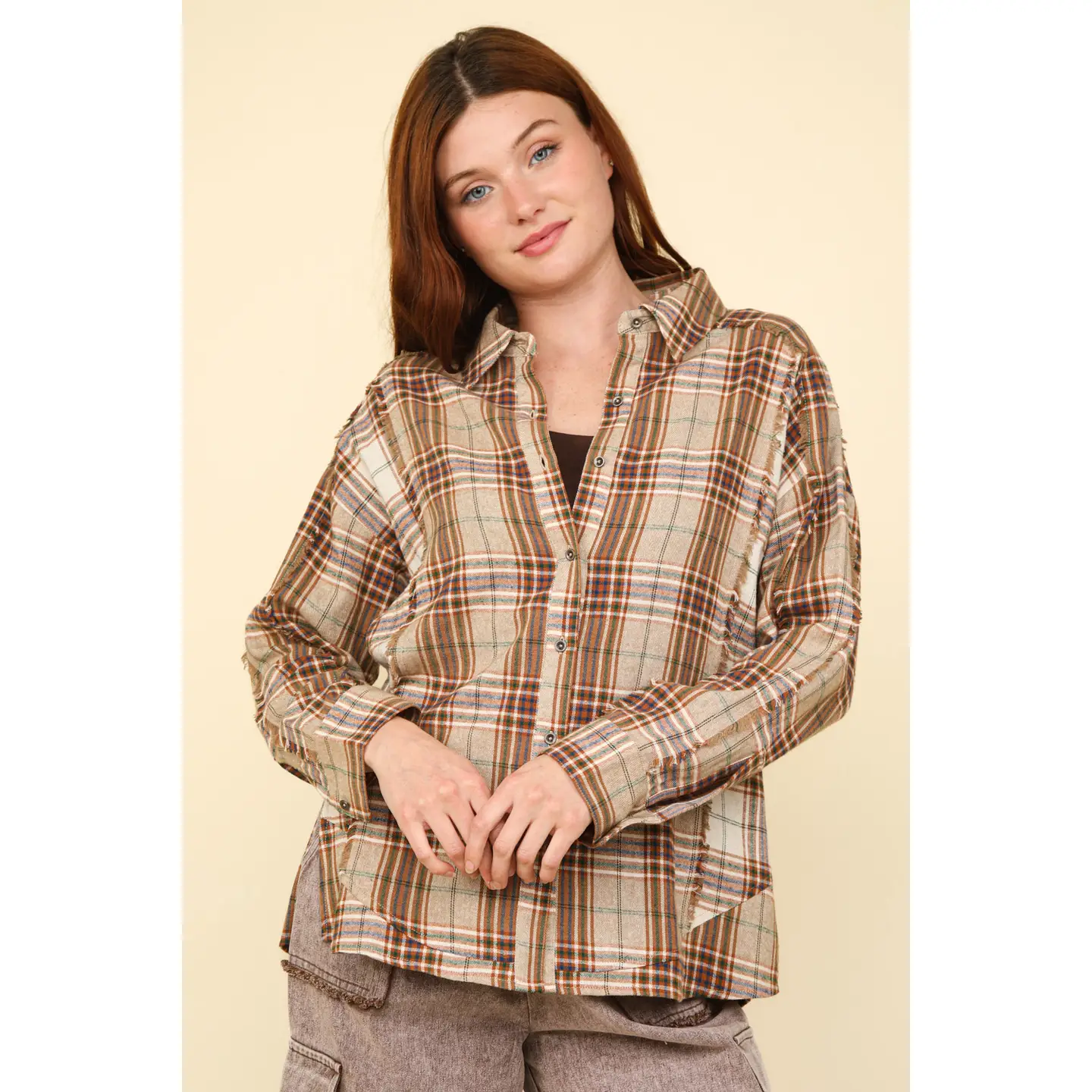 Alayna Plus Plaid Flannel